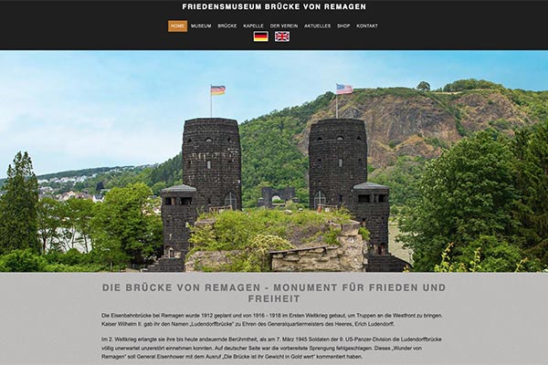 Friedensmuseum Brücke von Remagen - Rathausverein Oberwinter - Archiv, Chronik, Geschichte, Heimatforschung
