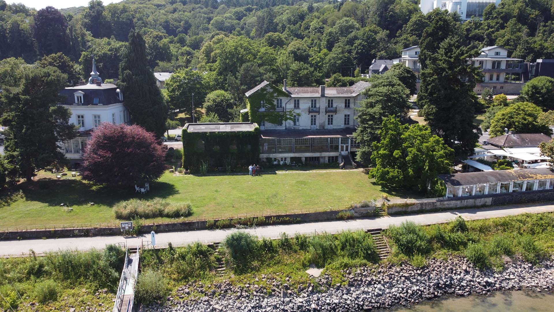 Das ehemalige Hotel Bellevue in Rolandseck