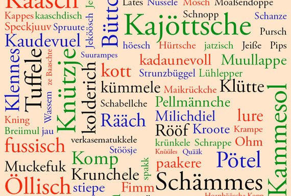 Plakat “Oberwinterer Dialekt”