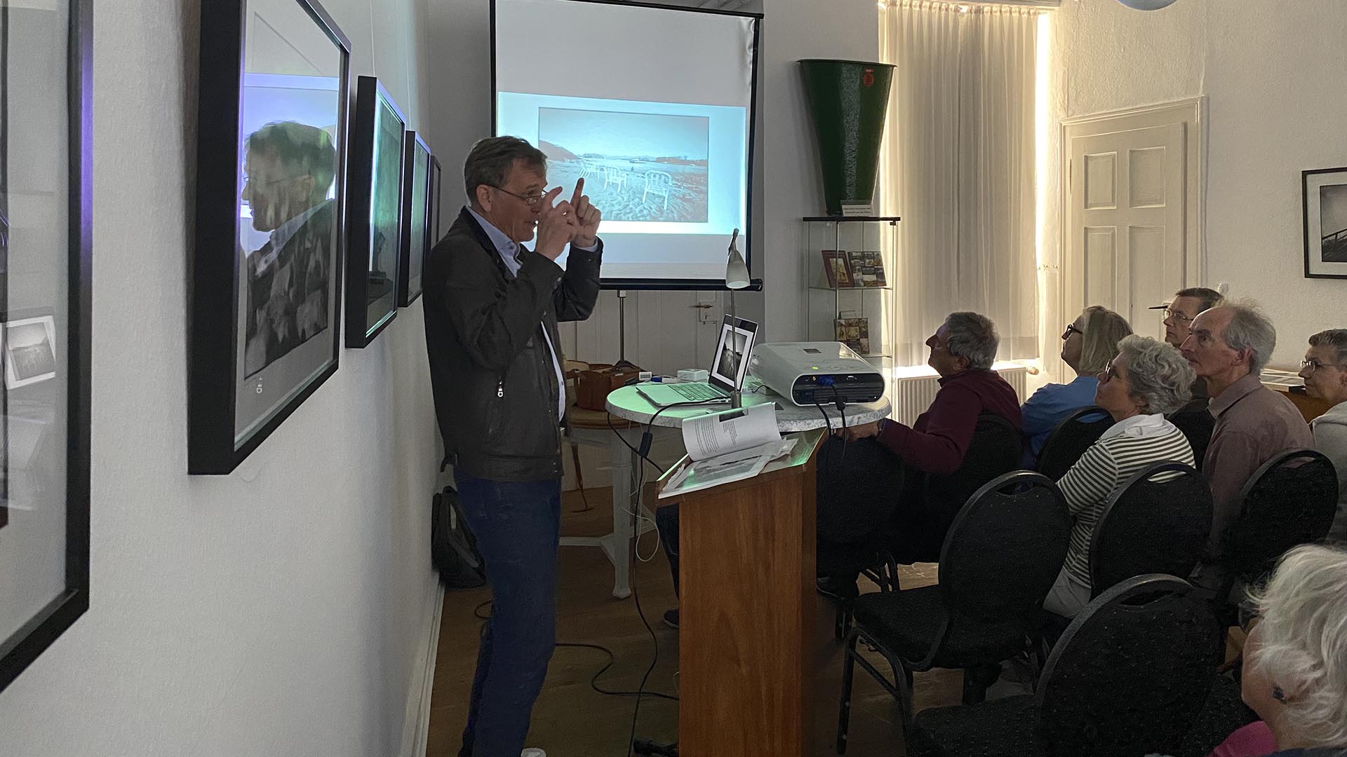 Der Vortrag zum Fotobuch