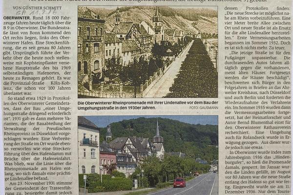 Von der Lindenallee zur Asphaltpiste